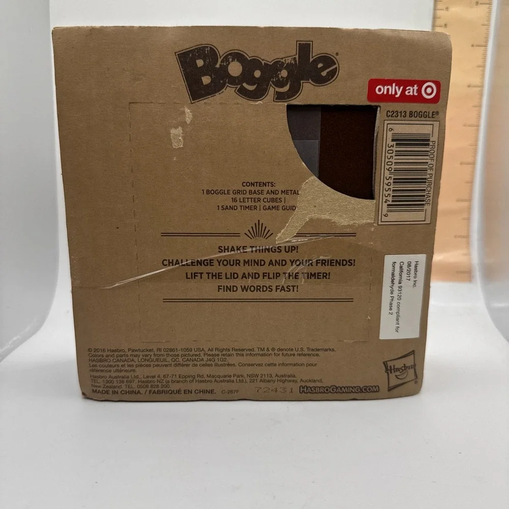 Boggle Game Rustic Series Travel Edition New Old Stock In Package 2017